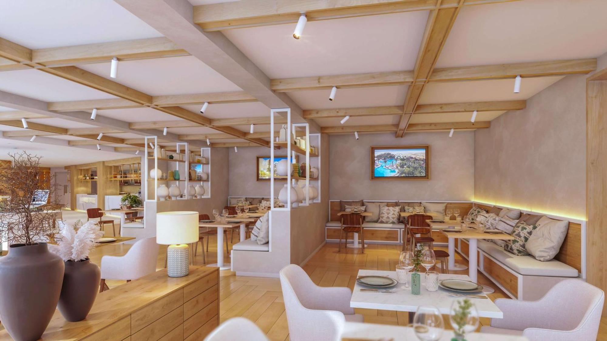 Paradisus By Melia Fuerteventura Costa Calma Bagian luar foto The interior of the restaurant