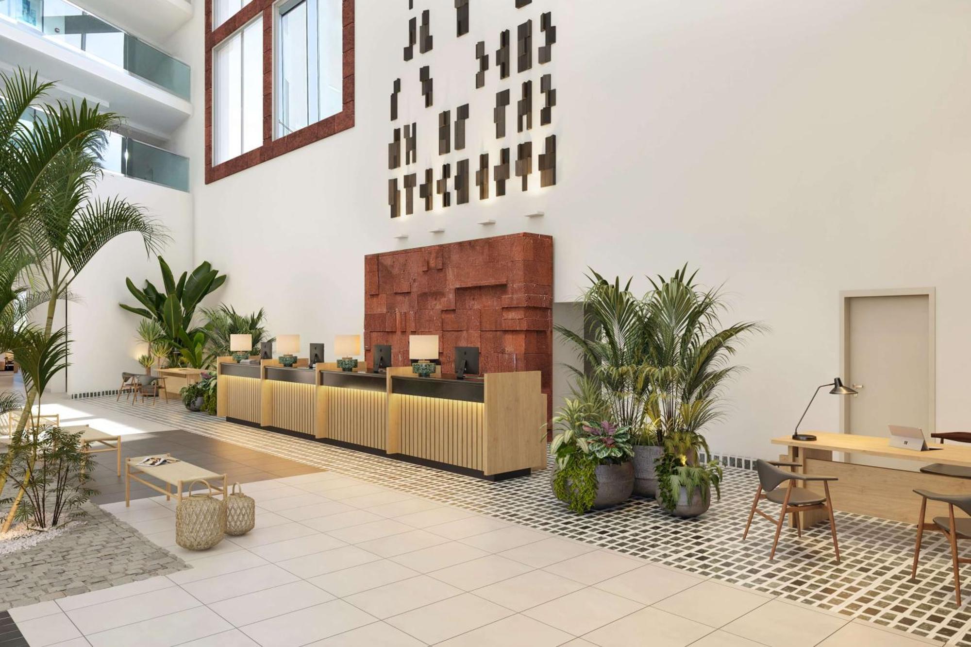 Paradisus By Melia Fuerteventura Costa Calma Bagian luar foto Interior of the hotel